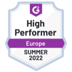 High performer G2 Europa 2022