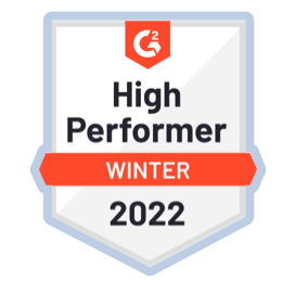 G2 high performer in 2022 winter