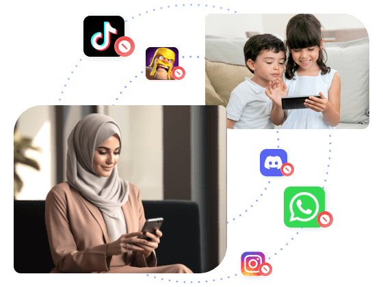 مانع التطبيقات للأطفال