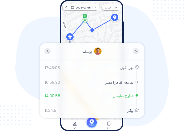 تحقق من كل منعطف وتوقف على طول الطرق
