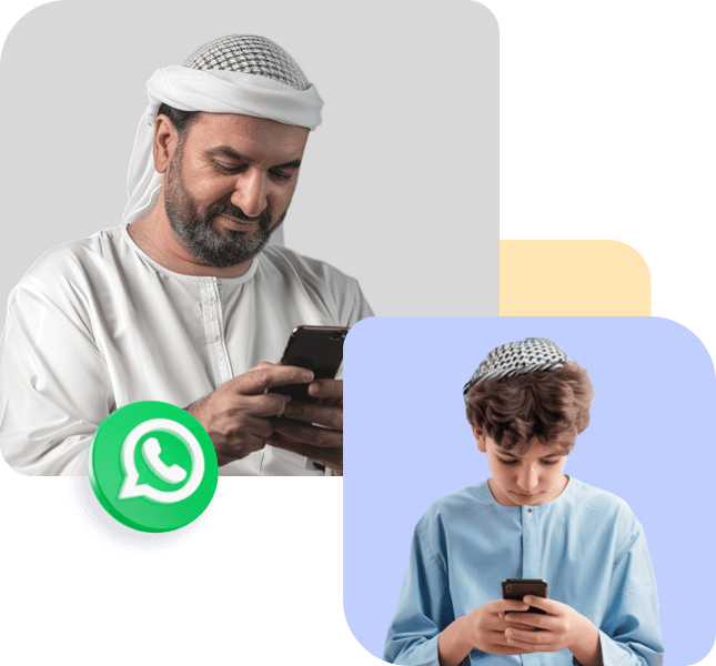 فوائد الرقابة الأبوية على WhatsApp