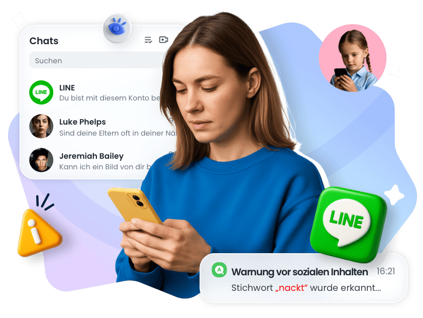 LINE-Kindersicherung