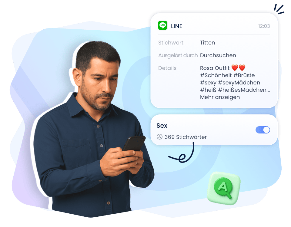 Sensible Inhalte auf LINE überwachen