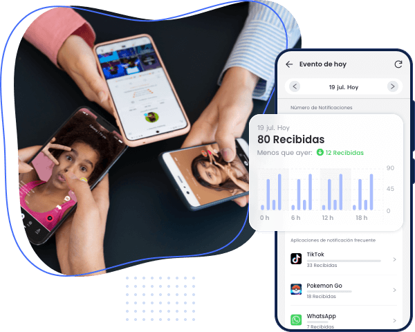 Comprueba la frecuencia de las notificaciones de las aplicaciones