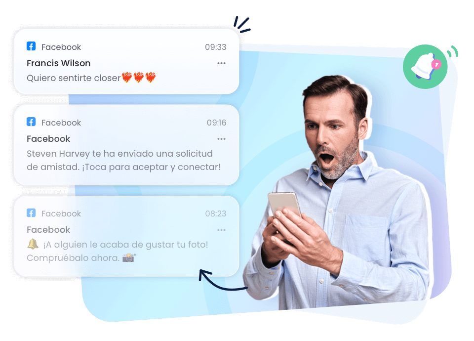 Sincronizar las notificaciones de Facebook