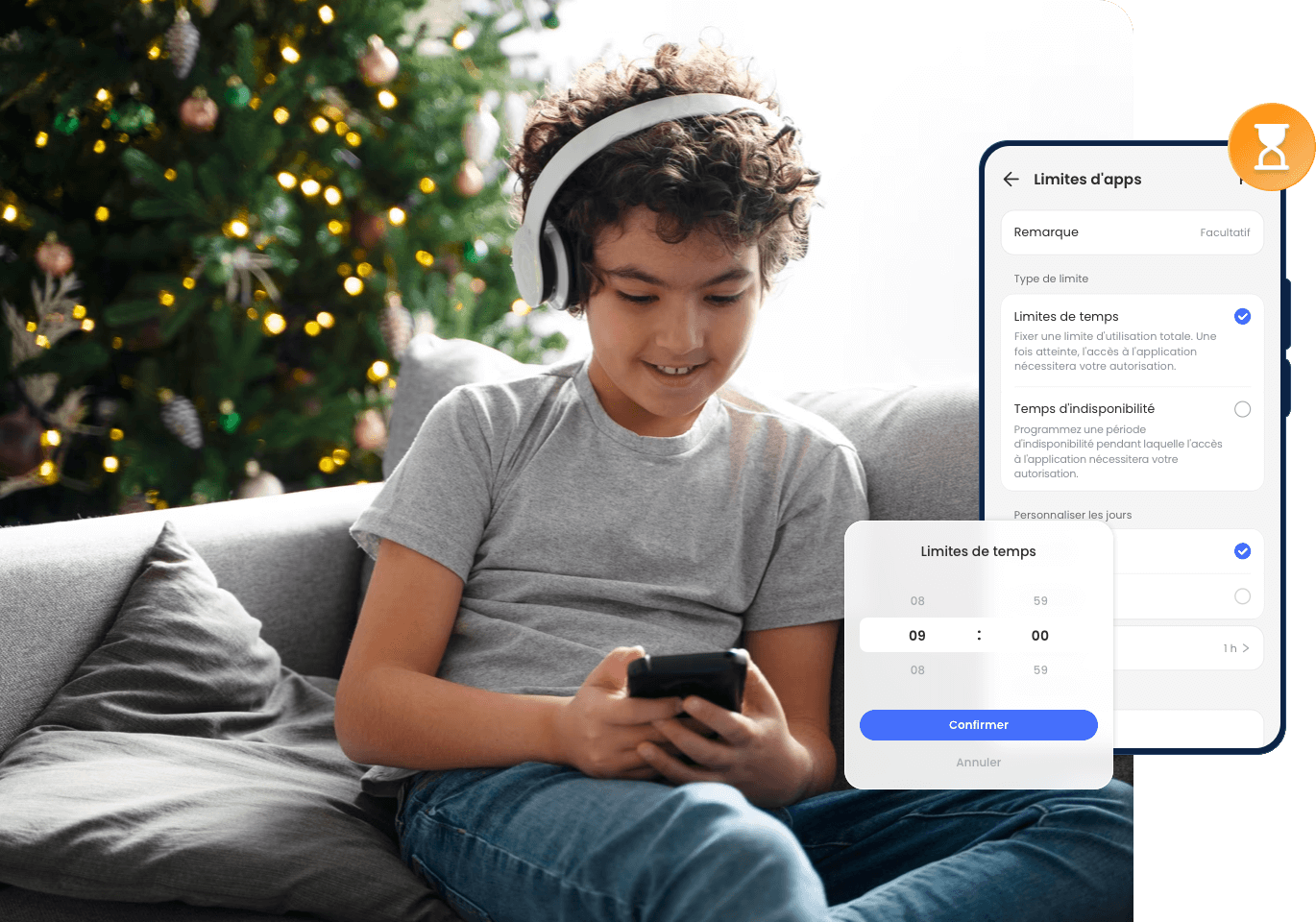 Définissez des limites quotidiennes