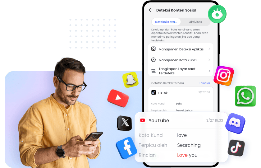 Deteksi Konten Mencurigakan di Media Sosial