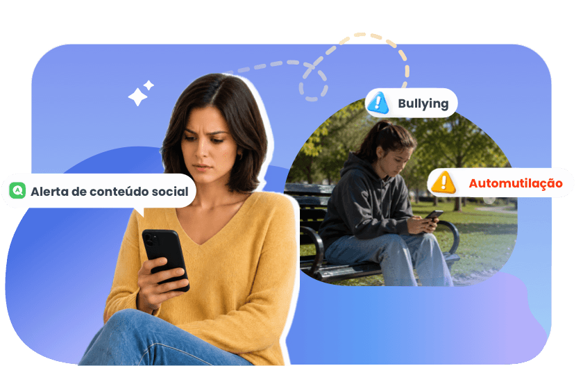 Mantenha-se informado sem invadir a privacidade dele