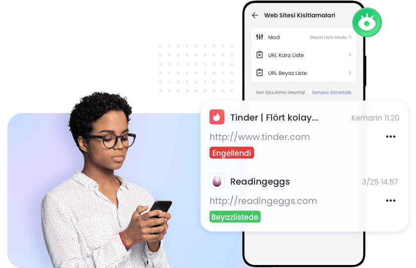 Güvenli Gezinti için WebTaramasını İzleyin
