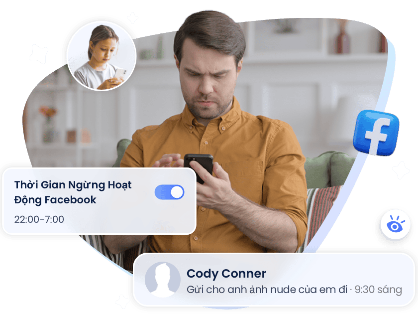 thiết lập kiểm soát của cha mẹ trên Facebook cho trẻ em