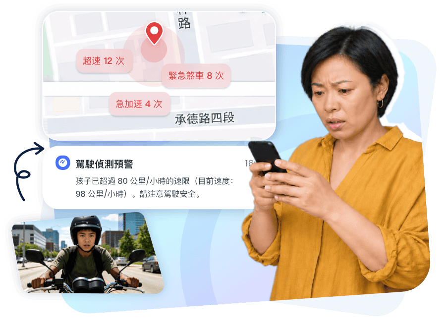 及早發現危險駕駛行為