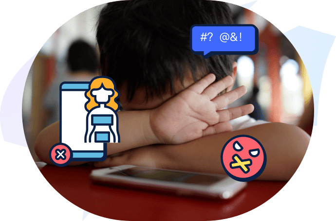 容易受到惡意評論的攻擊、或來自陌生人的騷擾訊息