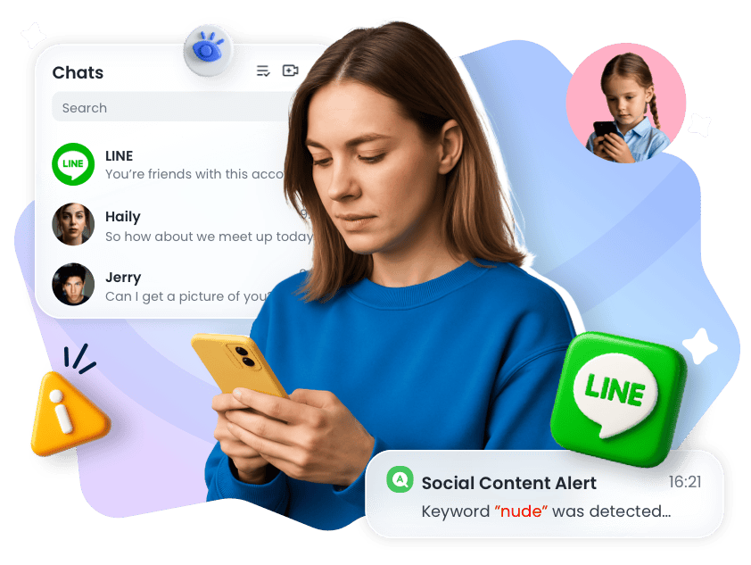 LINE Ebeveyn Denetimleri