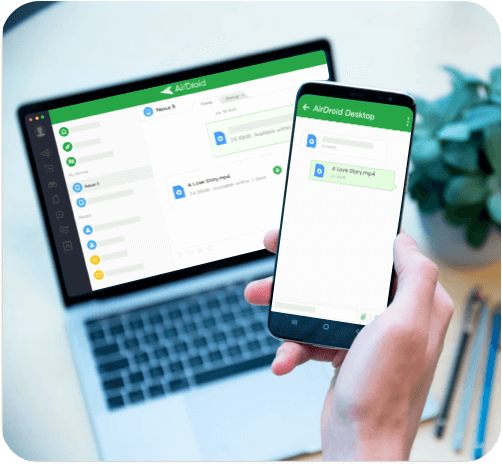 Übertragen und verwalten Sie Dateien mit AirDroid Personal